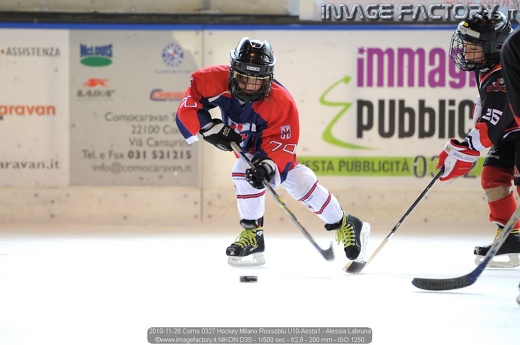 2010-11-28 Como 0327 Hockey Milano Rossoblu U10-Aosta1 - Alessia Labruna